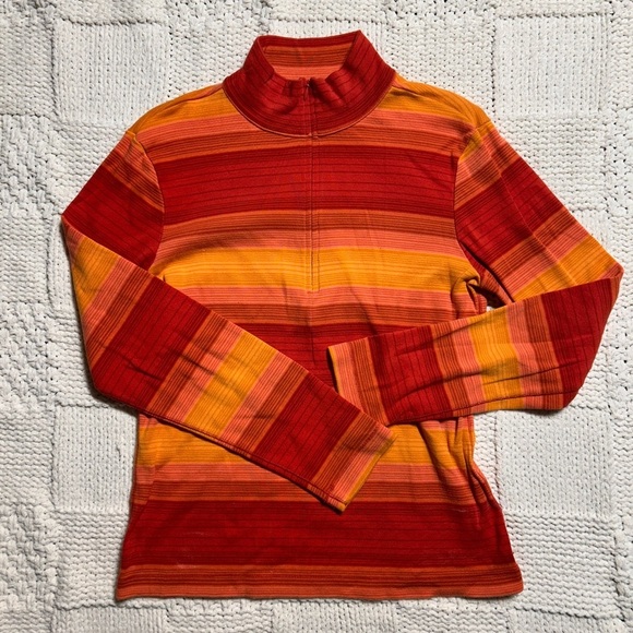 Eddie Bauer Tops - Vintage Eddie Bauer Sunset Quarter Zip Pullover